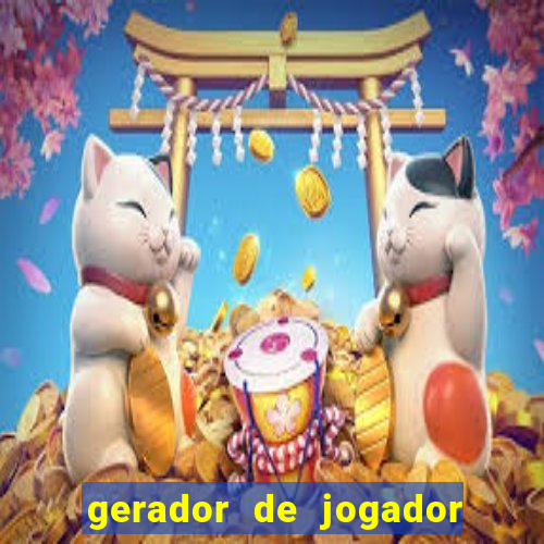 gerador de jogador de futebol